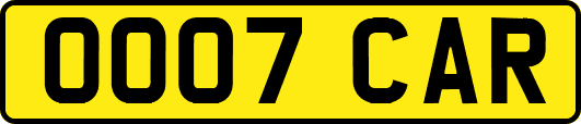 OO07CAR