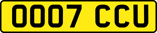 OO07CCU