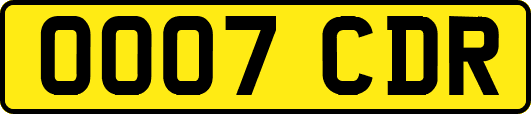 OO07CDR