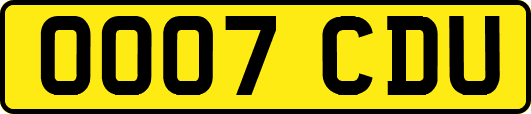 OO07CDU