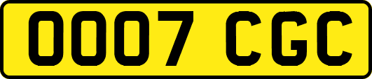 OO07CGC