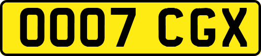 OO07CGX