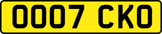 OO07CKO