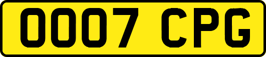 OO07CPG