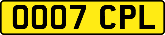 OO07CPL