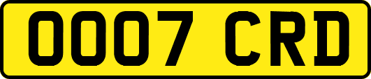 OO07CRD