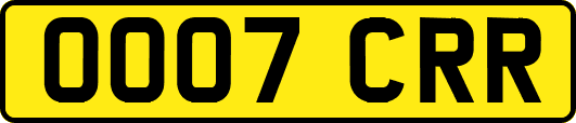 OO07CRR