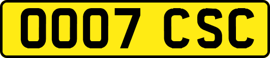 OO07CSC