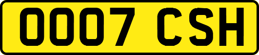 OO07CSH