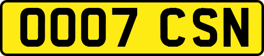 OO07CSN