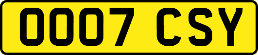 OO07CSY