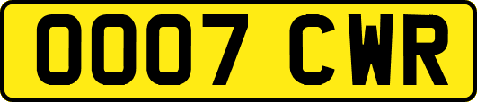 OO07CWR