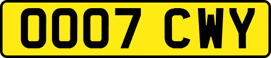 OO07CWY