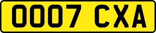 OO07CXA