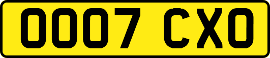 OO07CXO