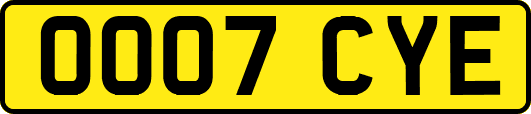 OO07CYE