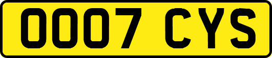 OO07CYS