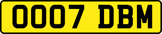 OO07DBM