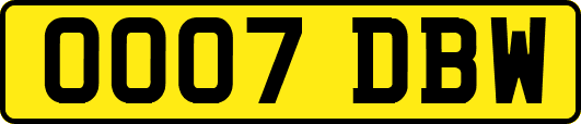 OO07DBW