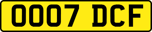 OO07DCF
