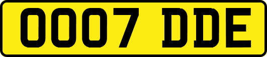 OO07DDE