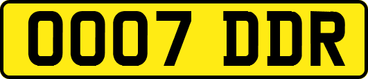 OO07DDR