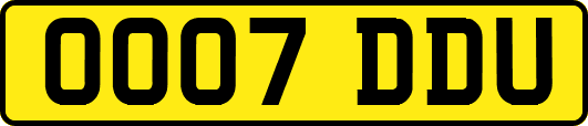 OO07DDU
