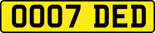 OO07DED