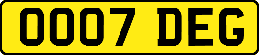 OO07DEG
