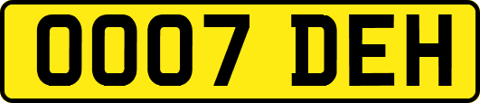 OO07DEH