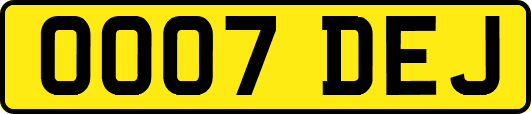 OO07DEJ