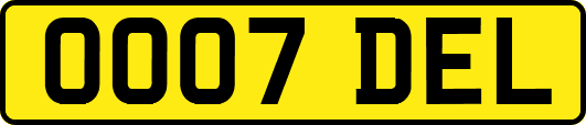 OO07DEL