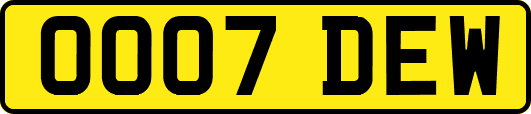 OO07DEW