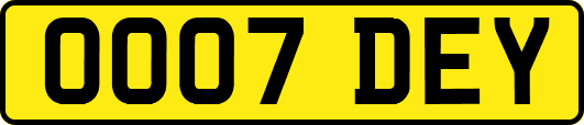OO07DEY