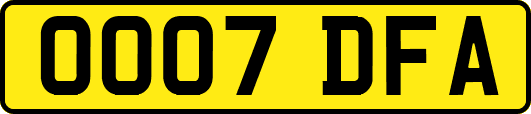 OO07DFA