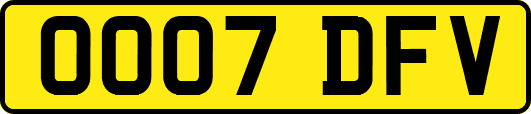 OO07DFV