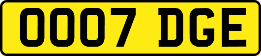 OO07DGE