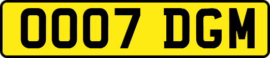 OO07DGM
