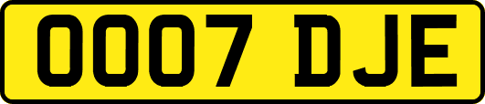 OO07DJE