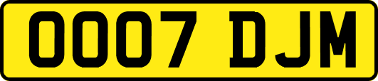 OO07DJM