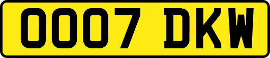 OO07DKW