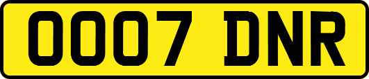 OO07DNR