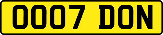 OO07DON