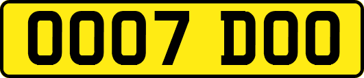 OO07DOO