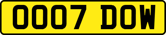 OO07DOW