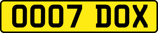 OO07DOX