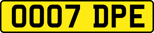 OO07DPE