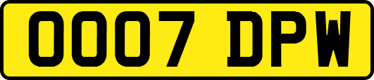 OO07DPW