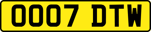 OO07DTW