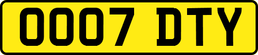 OO07DTY